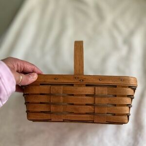 Vintage Longaberger Handwoven Basket 1988